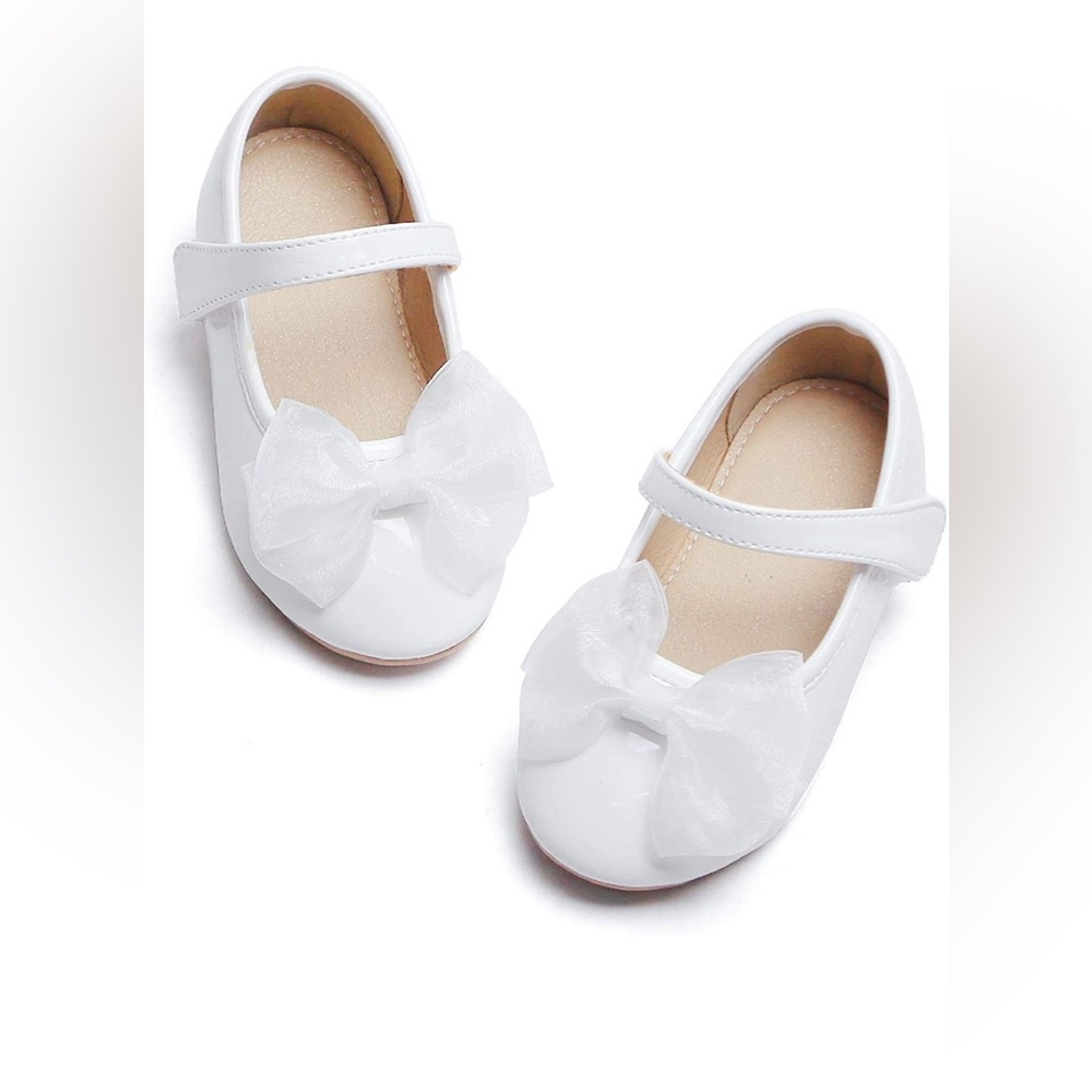 Otter MOMO Toddler/Little Girls Mary Jane Ballerina Flats Shoes Slip-on School